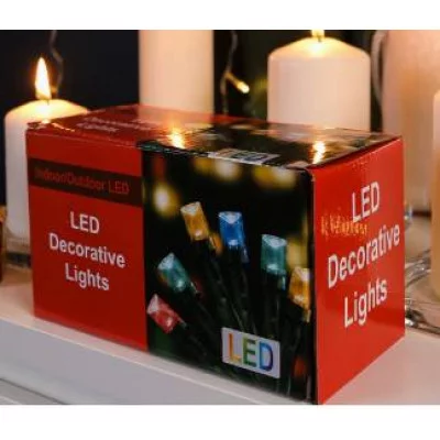 Гирлянда Занавес 1 8х1,8 м прозрачная нить 144 лампы тёплый белый свет 8 режимов ГЗ-0008