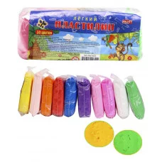 Масса для лепки. Лёгкий пластилин 10 цв. ТМ"Profit" НД-1655