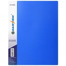 Папка 30 файлов "Darvish" синяя DV-05-30Р