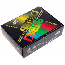 Гуашь Гамма "Модерн", 12 цветов, 40мл, картон Гамма 001403