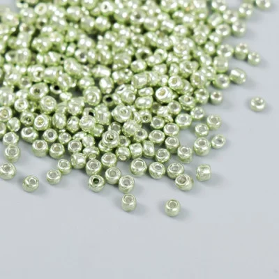 Бисер "Zlatka" 08/0, 3 мм, 10 г 0565 зеленый 9317337