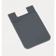 Футляр для к 5,7*0,3*8,5 см, силикон, отд т-серый 9119001