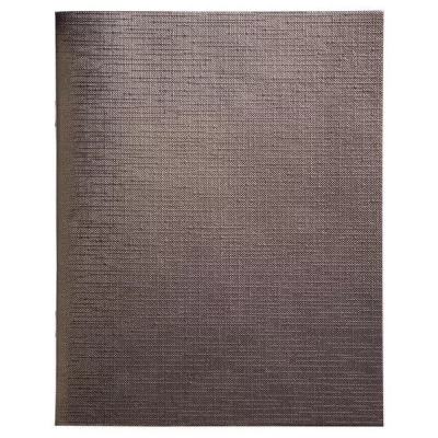 Тетрадь 48л клетка бумвинил "Metallic" коричневый HATBER 48Т5БВв1 225522