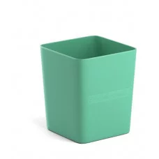 Подставка настольная пластиковая ErichKrause® Base, Powder, оливковая 55821