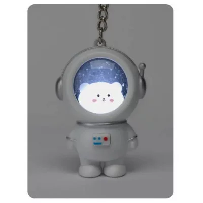 Брелок-фонарик космонавт с ушками CY-23251