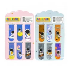 Набор магнитных закладок, Alingar, 120х20 мм, "Космос", 6шт. европодвес AL10959