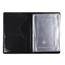 Обложка для автодокументов OfficeSpace "Denim", экокожа, синий 358401