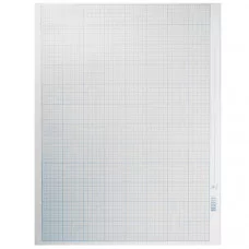 Бумага миллиметровая А2 1 лист 400х600 мм голубая 035785