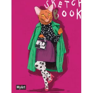 MyArt. БЛОКНОТ в линию My big notebook. Кошка 467-0-159-06377-3
