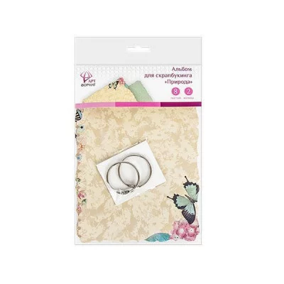 Альбом д/скрапбукинга ПРИРОДА 106542