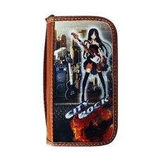 Пенал 3отдел. 190*105мм Гитаристка ПО-11/52