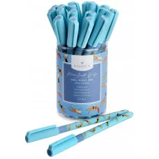 Ручка маслян. LOREX POOL VOYAGE SLIM SOFT GRIP синий 0,5 мм ассорти кругл. корп. прорезин. корп. 220954