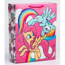 Пакет ламинат вертикальный "С Днем Рождения!", 31х40х11 см, My Little Pony 5271812