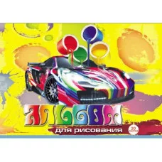 Альбом для рисования 20 листов скрепка 1142 Авторадуга Аль277