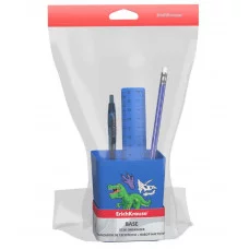 Набор настольный пластиковый ErichKrause Base Dino Planet синий 57974