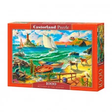 Пазлы 1000 "Выходные на побережье" C-104895
