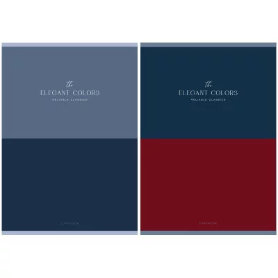 Тетрадь 80л., А4, клетка на гребне ArtSpace "Моноколор. Reliable classics" 341447