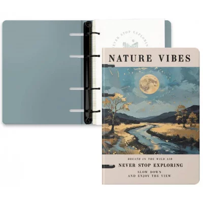 Тетрадь (студ., офис) А5 120л "JANE. Nature Vibes"  КанцЭксмо ТКМФ1205607