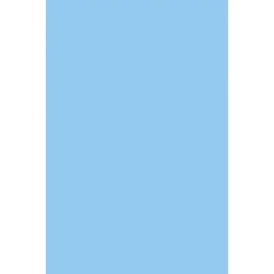Цв. тонированная бумага А4, 10л. ПЭТ Св. голубой
