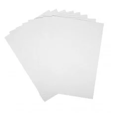 Картон белый А4, ArtSpace, 8л., немелованный, в пакете, "Снеговик" 290855