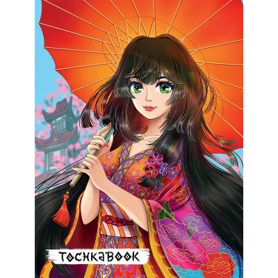 ТОЧКАБУК. ЯПОНКА ПОД ЗОНТИКОМ (выб.лак) 462-0-129-75315-9