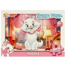 Леди Мур. Пазлы классические в коробке. 104 детали. 190х141х35 мм. Умные игры 4660254428133