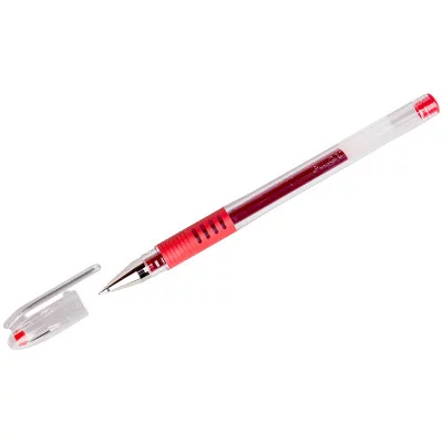 Ручка гелевая Pilot "G-1 Grip" красная, 0,5мм, грип Pilot 083927