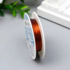 Проволока для бисера "Gamma" d 0.3 мм 10 м ± 0.5 №04 7337235