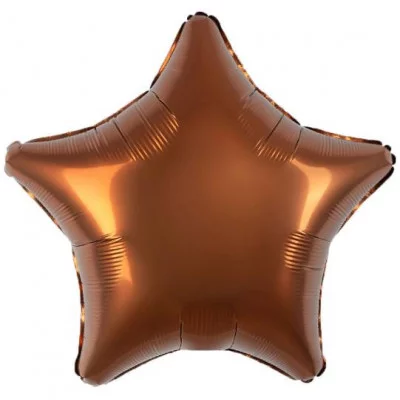 Шар (19\'\'/48 см) Звезда, Терракота, Бохо, 1 шт. 228508