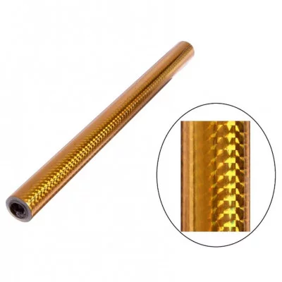 Пленка самоклеящаяся голография золотая 1008 рябь 0,45м х3м 3мкр 7331857