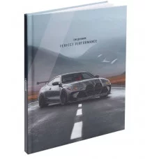 ЕЖЕДНЕВНИК А5, 80л. СЕРЫЙ АВТОМОБИЛЬ - 2 (80-0310) (7БЦ,глянц.ламин. цвет.мелов обл. недатиров.) 80-0310