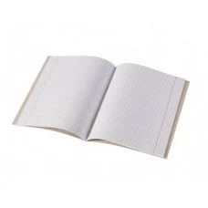 Тетрадь 36 л., А5, клетка, Alingar "Scotish cage.new style", скрепка, второй блок 60г/м2, мелованный картон (стандарт) AL7934