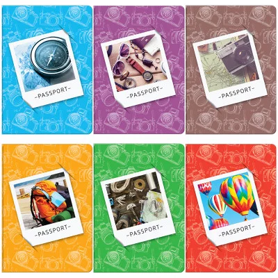 Обложка для паспорта OfficeSpace фотопечать, ПВХ, "Снимок" ассорти Спейс 236278