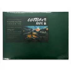 Скетчбук А4 20л. DI-598 "Дом" акварельная бумага, среднезернистая, 300гр/м2, хлопок 100%, 195х270мм, склейка по 4 сторонам 332473