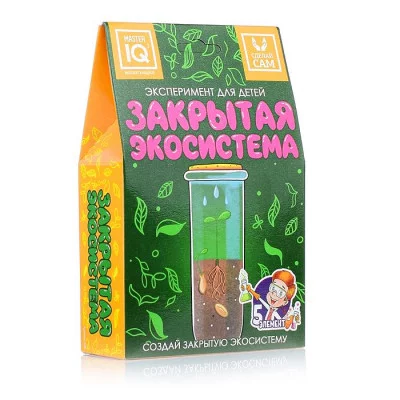Набор для опытов "Закрытая Экосистема" 309