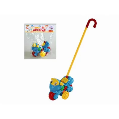 Каталка на палочке "Мотоцикл " (24см*23см), пакет (арт. M9755)