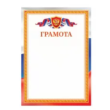 Грамота А4, BG, мелованная бумага, мультиколор 370684