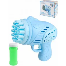 Генератор мыльных пузырей 50мл, на бат. (15х15х8см, цвет голубой, в коробке) (арт.МПЗ-8200) МПЗ-8200