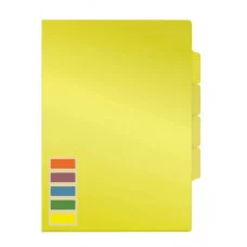 Папка-уголок СТАММ А4, 150мкм, 3 отделения, ассорти 381079