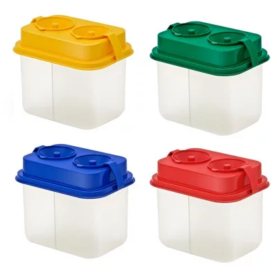 Стакан-непроливайка двойной Гамма, ассорти, с крышкой 324937