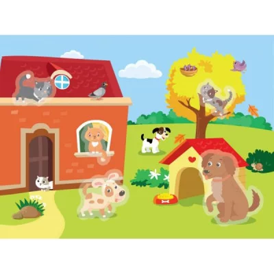 Многоразовые водные раскраски. Выпуск 11 (кошки и собаки) Стрекоза  978-5-9951-4488-5