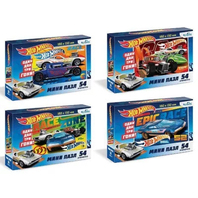 Hot Wheels.Пазл Мини.54Эл. в асс.06047