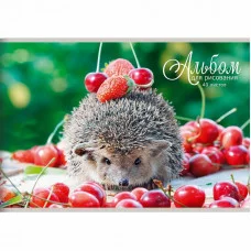 Альбом для рисования А4 40л "Блестящие и милые" КанцЭксмо АБ402565