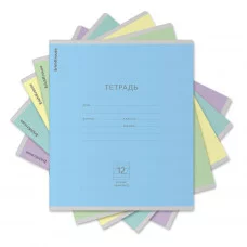 Тетрадь ученическая,12л Классика Косая Линейка Erich Krause 012010154-35203