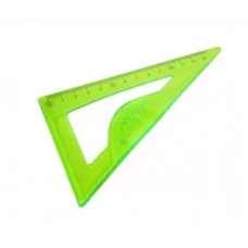 Угольник 30 гр. 14 см. INTELLIGENT BR-21 Неломающаяся, цвета НЕОН ассорти 306515