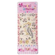 Наклейки-стразы Alingar, акриловые, пакет с европодвесом, "Попугай" AL9560