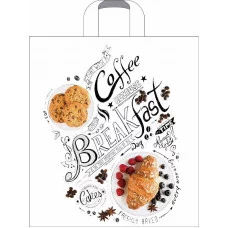 Пакет петлевой Завтрак 38х42/37 мкм ПТЛ51962