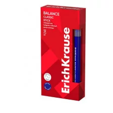 Ручка-роллер ErichKrause Balance Stick Classic 0.5, цвет чернил синий 63147