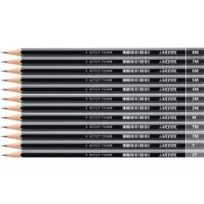 Карандаши чернографитные в наборе 12шт 2H-8B карт упак е/п DEVENTE 5030203 098195