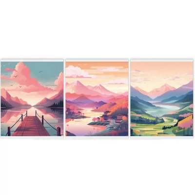 Тетрадь А5 48л "Горная долина " КанцЭксмо ТКБ489075